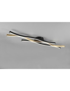 Trio Blaze – Plafonnier LED incurvé avec variateur, 35W, 4300lm, 3 teintes de blanc 2