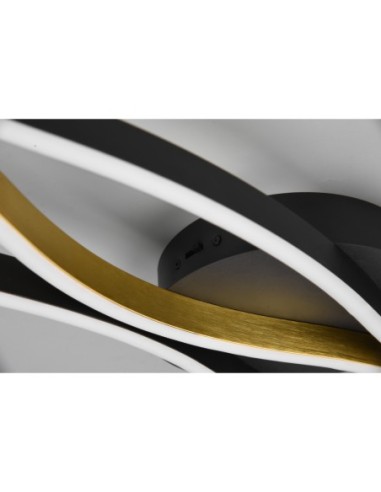 Trio Blaze – Plafonnier LED moderne avec dimmer SWITCH et température variable