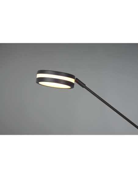 Lampadaire LED 35W + 6,5W dimmable 2700K à 4000K anthracite – Trio – Franklin