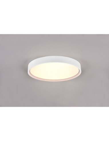 Plafonnier LED 29W rond blanc mat 3260 lm CCT  3 tons - Trio - Doha