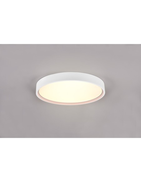 Plafonnier LED 29W rond blanc mat 3260 lm CCT  3 tons - Trio - Doha