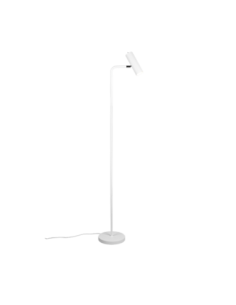 Trio Marley – Lampadaire minimaliste en métal blanc mat, 1x GU10 max. 5W (ampoule non incluse)