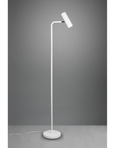 Trio Marley – Lampadaire minimaliste en métal blanc mat, 1x GU10 max. 5W (ampoule non incluse) 2