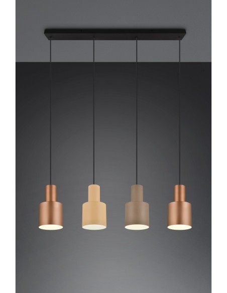 TRIO Agudo – Luminaire suspendu au style unique, parfait pour sublimer votre salle à manger ou salon