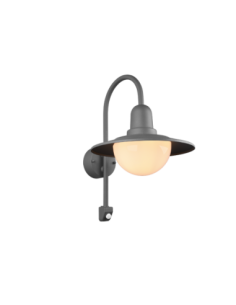 TRIO Norman – Applique d’extérieur E27 avec détecteur de mouvement, IP44, anthracite
