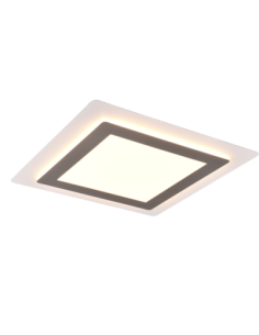 TRIO Morgan – Plafonnier LED 46W avec télécommande, blanc réglable 2700–6500K, 6000lm