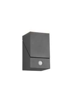 TRIO Avon – Applique murale LED 7W, capteur de mouvement, IP54, orientable, anthracite