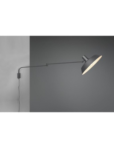 Applique murale noire orientable E27 max. 40W – Trio intérieur | Trio