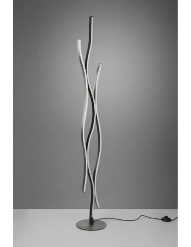 Lampadaire LED 28W 3250Lm 2300+3000+4000K dimmable à pédale – Trio - Blaze