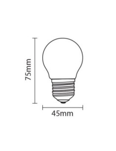 Ampoule Led filament E27 G45 4W - Optonica 2
