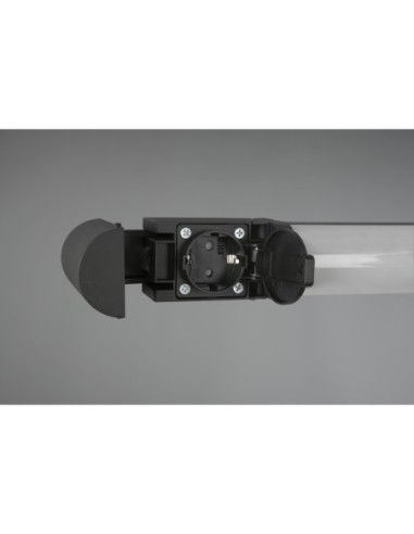 Applique LED 16W 3000K 1650Lm noir mat IP44 – Trio intérieur | Trio