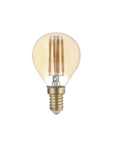 Ampoule Led filament E14 G45 4W ambrée - Optonica Leluminaireled.com