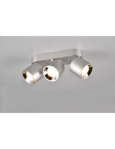 Trio Guayana – Spot plafonnier moderne 3 lumières, orientable, structure métal élégante