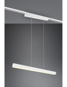 Trio Paros – Suspension LED 29W pour rails DUOline, lumière chaude 3000K, 3400 lm, blanc mat 2