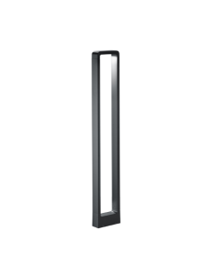 Trio Reno – Potelet LED extérieur 4,5W, 3000K, 450lm, design moderne blanc