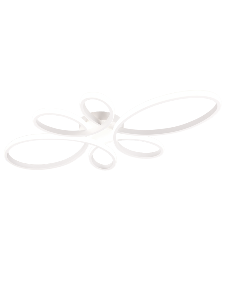 Trio Fly – Plafonnier LED 32W, 3900lm, lumière blanche neutre 4000K, variateur 3 niveaux