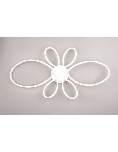 Plafonnier Led design blanc 3900lm 4000K dimmable  – Trio - Fly