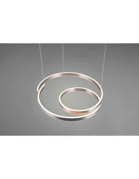 Trio Marnie – Suspension LED puissante pour salle à manger, ambiance moderne garantie