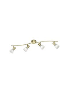 Trio Levisto – Spot 4 lumières LED E14, ambiance chaleureuse et élégante