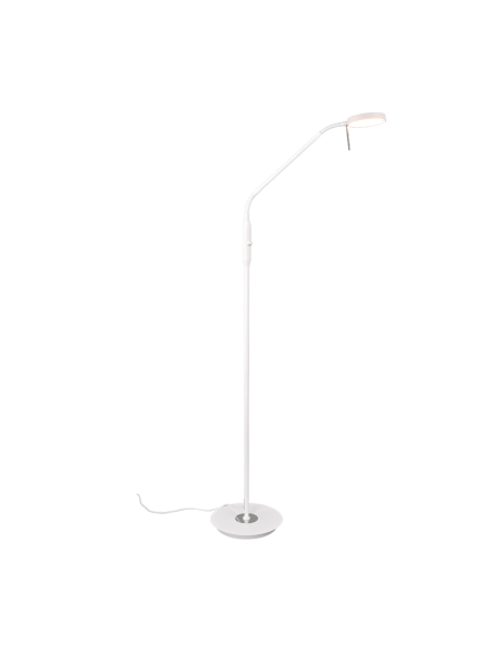 Trio Monza – Lampadaire LED 12W avec variateur tactile et lumière ajustable 2300-4000K