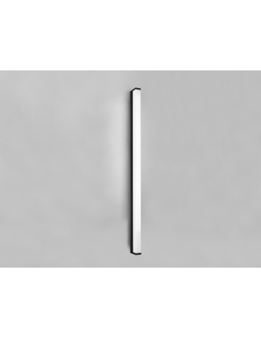 Applique salle de bains Led IP44 20W 2500lm 3000K noire mate – Trio - Fabio