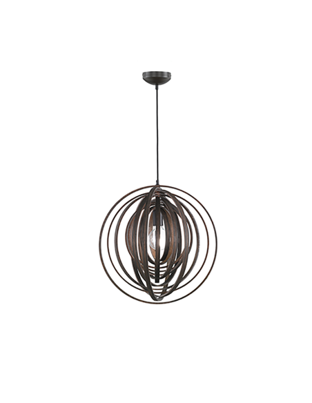 Trio Boolan – Suspension en bois naturel, design chaleureux et diamètre 50 cm