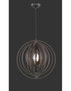 Trio Boolan – Suspension en bois naturel, design chaleureux et diamètre 50 cm 2