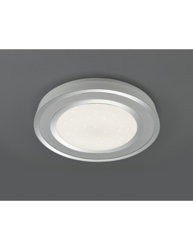 Plafonnier Led 40W, 3000-5000K design chrome dimmable – Trio – Noriaki