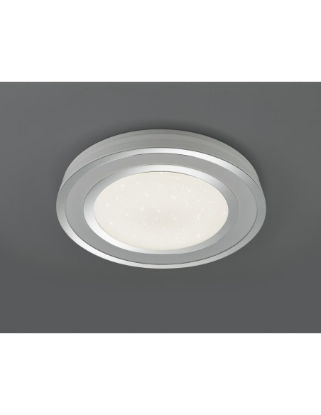 Plafonnier Led 40W, 3000-5000K design chrome dimmable – Trio – Noriaki