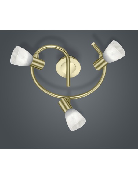 Trio Levisto – Éclairage E14 LED 3x 4,9W, 3000K, design élégant et intemporel Ø30 cm