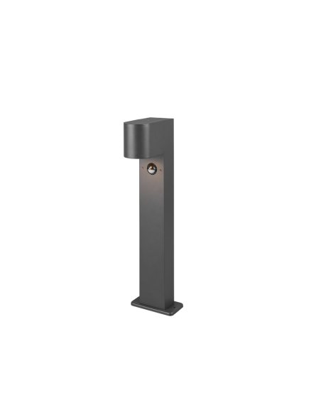 Trio Roya – Borne extérieure design blanc, lumière vers le haut et le bas