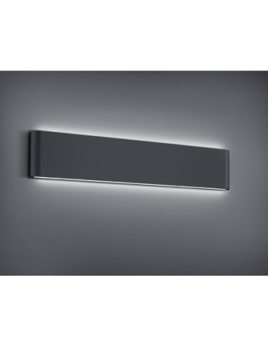 Trio Thames II – Luminaire mural extérieur LED, lumière chaude 1600 lm, design moderne