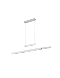 Trio Trajan – Suspension LED 45W dimmable, design nickel mat élégant