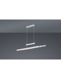Trio Trajan – Suspension LED 45W dimmable, design nickel mat élégant 2