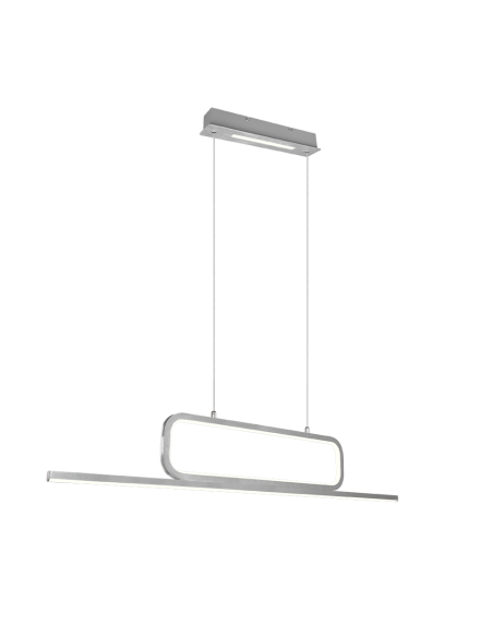 TRIO Aick – Suspension LED 38W avec variateur, lumière chaude 3000K, 4500 lm