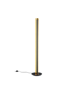TRIO Texel – Lampadaire LED 15W avec variateur à pédale, lumière chaude 3000K, 1450 lm