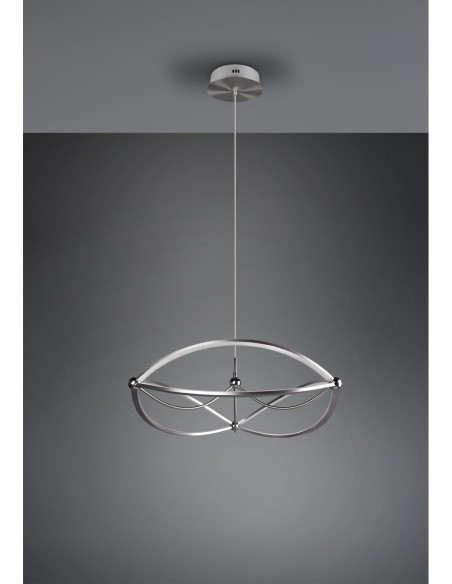 TRIO Charivari – Luminaire moderne et fonctionnel, réglable en intensité pour créer l’ambiance idéale