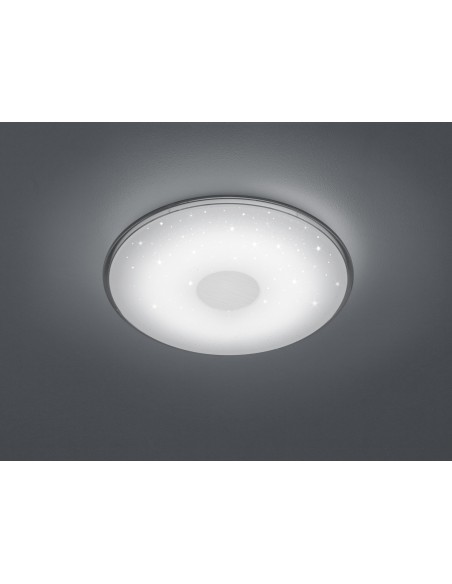 TRIO SHOGUN – Luminaire LED avec lumière réglable, fonction veilleuse et effet étoilé, Ø 42,5 cm