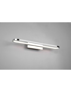 TRIO Gianni – Applique LED 22W IP44, lumière chaude 3000K, 2700 lm, design ovale chromé 2