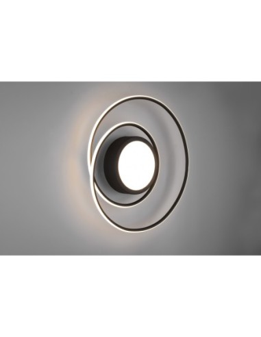 Trio Yava – Plafonnier design avec intensité et température de couleur ajustables, 80% d’économie d’énergie