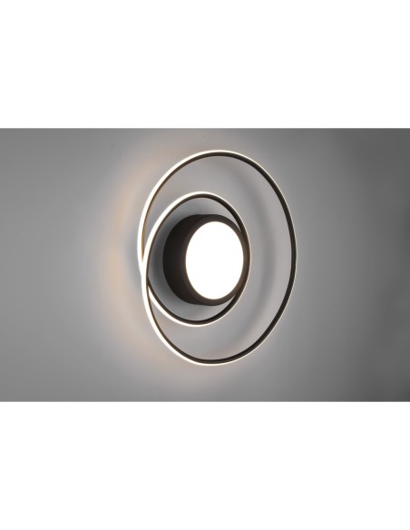 Trio Yava – Plafonnier design avec intensité et température de couleur ajustables, 80% d’économie d’énergie