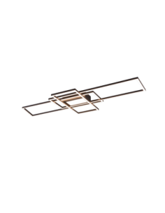 Trio Irvine – Plafonnier LED 60W avec télécommande, lumière réglable de 3000 à 6500K