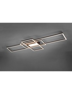 Trio Irvine – Plafonnier LED 60W avec télécommande, lumière réglable de 3000 à 6500K 2