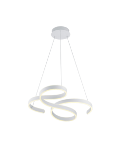 Trio Francis – Suspension LED 48W au design sculptural avec variateur 3 niveaux
