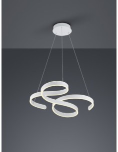 Trio Francis – Suspension LED 48W au design sculptural avec variateur 3 niveaux 2