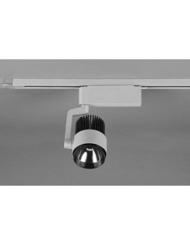 Spot LED orientable 15W 1270 lm DUOline IP20 titane intérieur | Trio