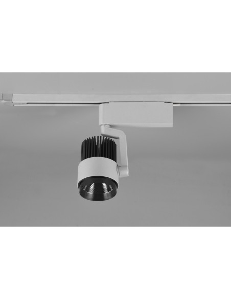Spot Led orientable 15W 1270 lm DUOline IP20 titane - Trio - Radiator