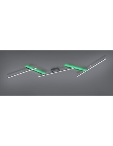 Trio ARVIN – Plafonnier design LED dimmable 2600 lm, variation de température de couleur 2700–6500K