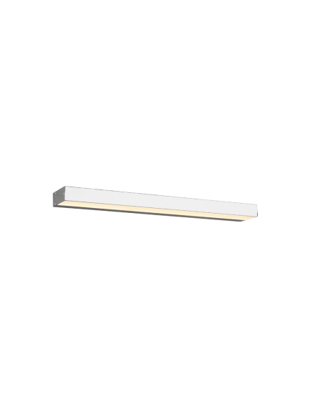 Trio ROCCO – Applique LED 8W design épuré, lumière chaude 3000K, IP44 pour salle de bains
