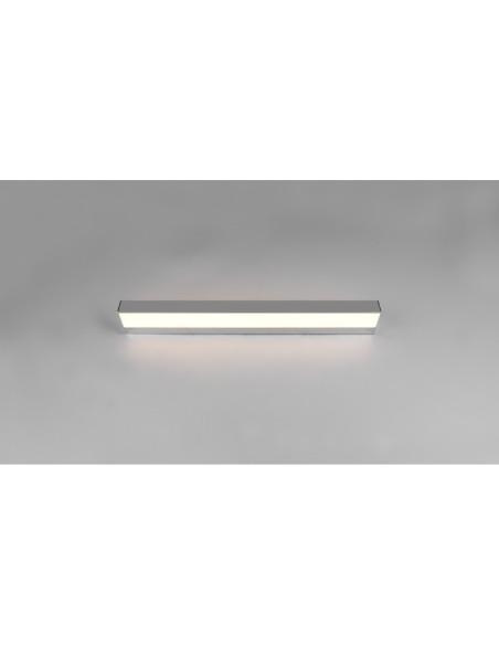 Applique Led 8W 3000K IP44 chrome blanc - Trio - Rocco